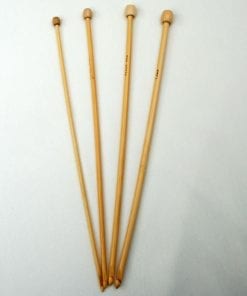 Enkel kroknål trä 32 cm 7 mm 200-013