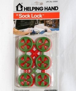 Socklocks, färger röd/grön. Artikel 900-301