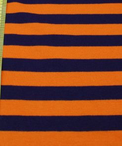 Randig lila/orange