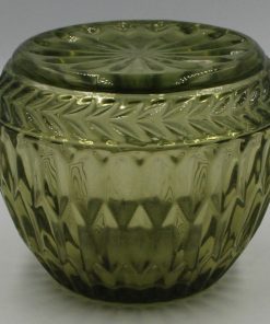 Glasskål grön