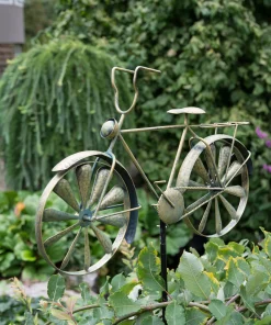 Cykel metallfärgad