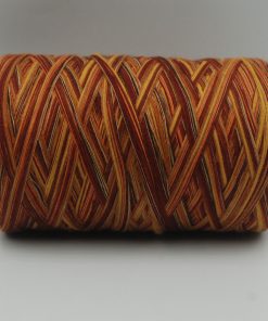 Stränggarn mini bomull, härlig kombination av höstfärger. Röd,gul,brun, orange och röd blandning.